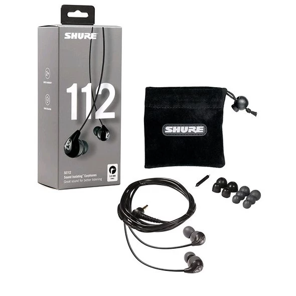 Shure SE112-GR-A Professional Sound Isolating™ Earphones