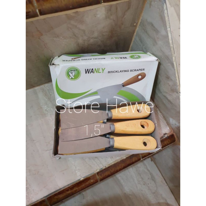 Jual Kapi Gagang Kayu WANLY /Scraper | Shopee Indonesia