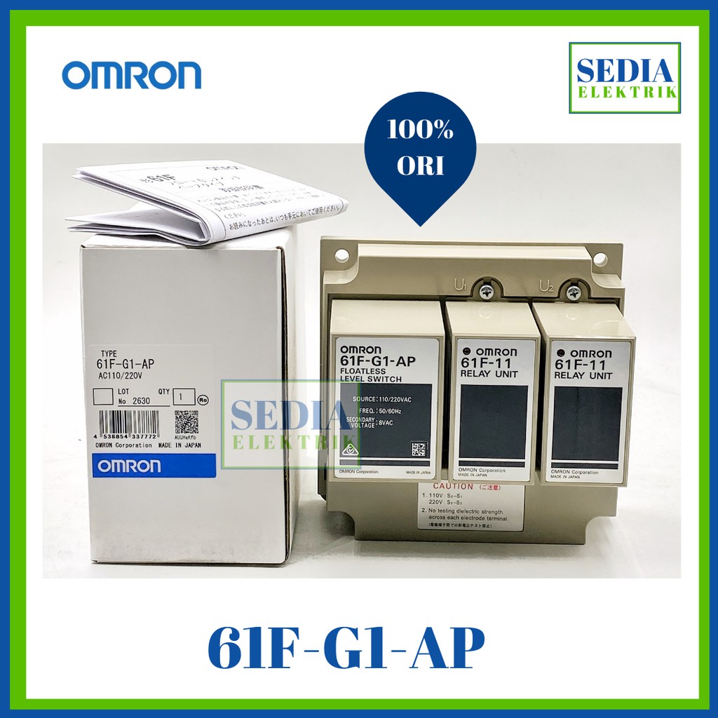 Jual Water Level Control WLC 61FG1AP Omron 61F G1 AP 61FG1 ap