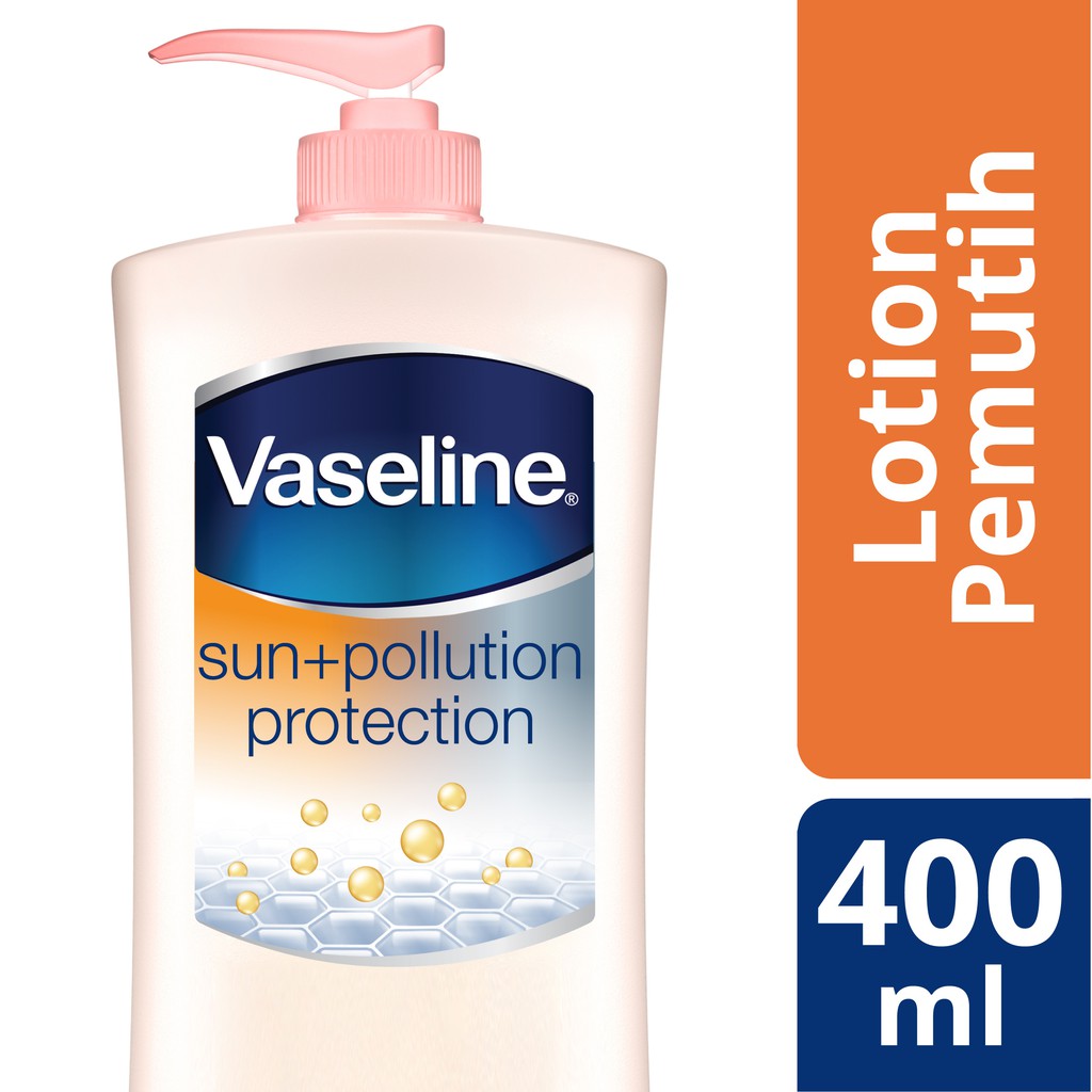 Jual Vaseline Body Lotion Healty White Sun + Pollution Protection SPF24