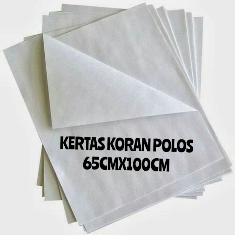 Jual Kertas Flip Chart Kertas Koran Polos Kertas Paking Kertas Buram ...