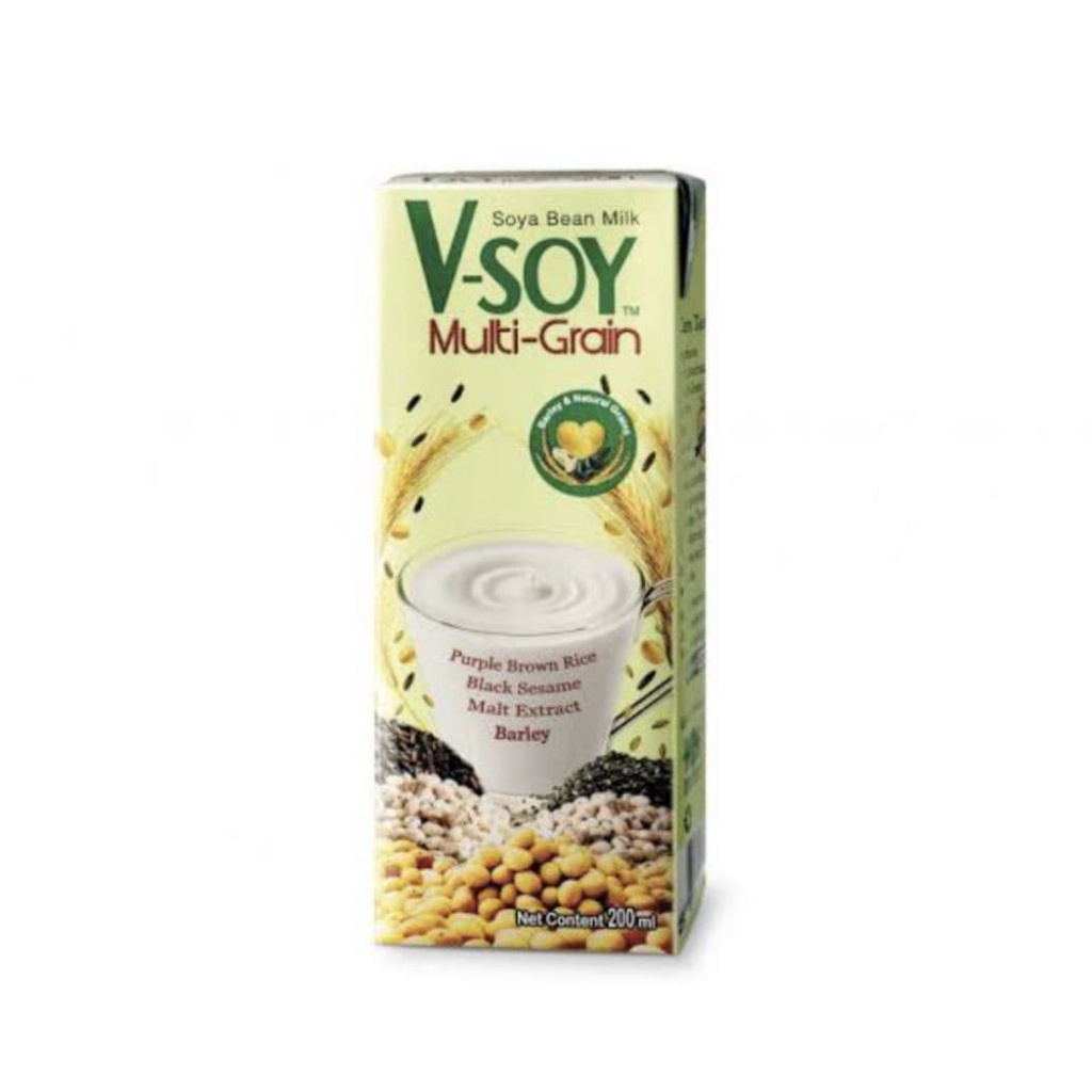 Jual Vsoy Multi Grain 200ml x 48pcs Shopee Indonesia