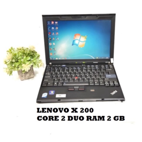 Jual Laptop Lenovo X200 Lenovo ThinkPad X200 Core 2 Duo Ram 2GB ...