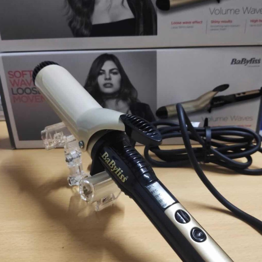 Jual Babyliss Paris Volume Waves Hair Styling Tong 2289U Catok