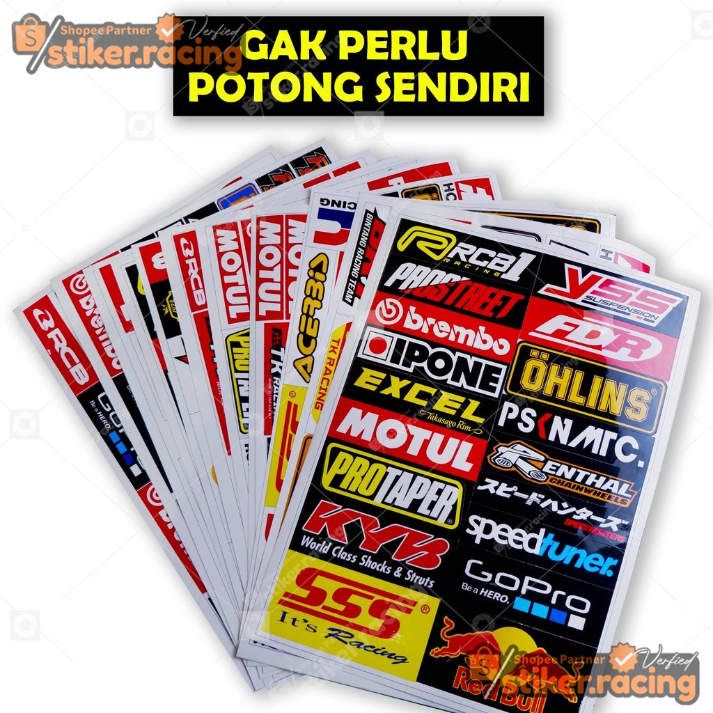 Jual Stiker Motor, Sticker Motor, Stiker Motor Keren, Stiker Racing