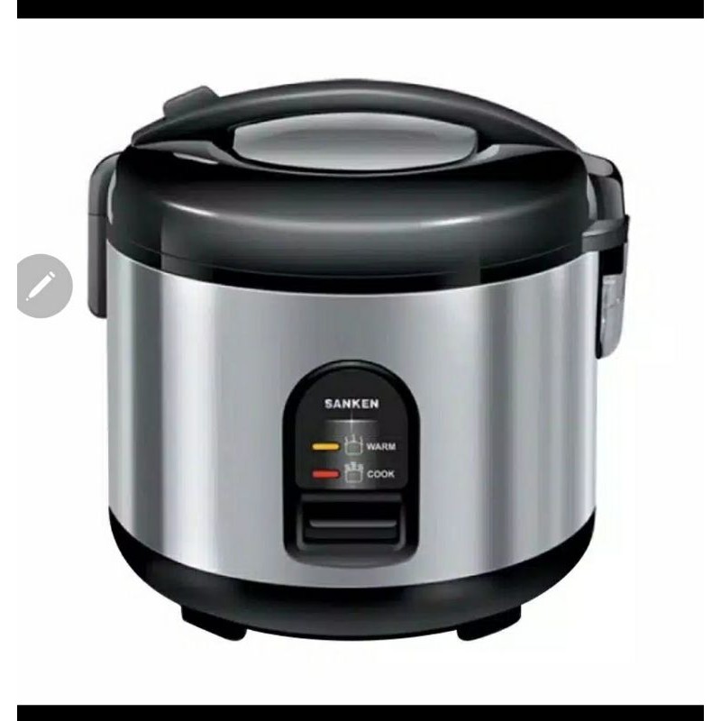 Jual Sanken Rice Cooker Supercom Sj Stainless Shopee Indonesia