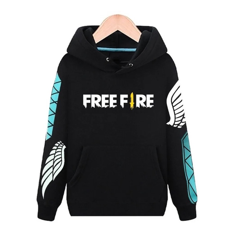 Sweater Hoodie Jaket Pria Wanita Anak FF Free Fire Calca Angelica Hoodie Sweater Jaket COD