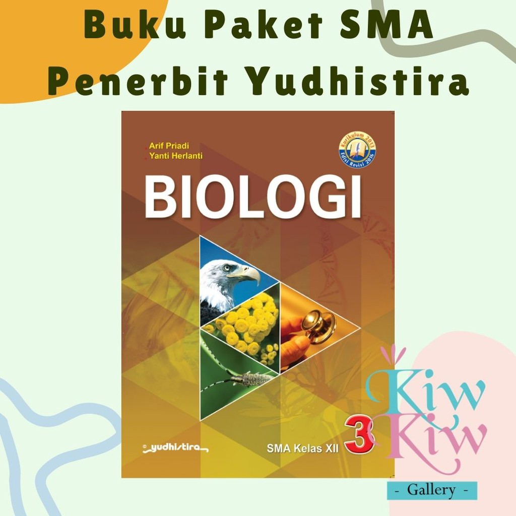 Jual Buku Biologi Kelas 12 / XII SMA/MA Yudhistira Shopee Indonesia