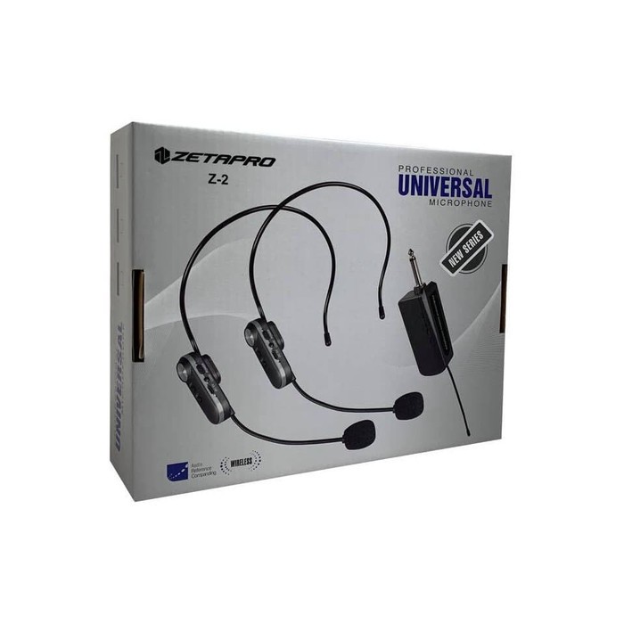 Mic Wireless Headset Telinga ZETAPRO Z2 Z 2 H2 Like HARDWELL H 2 Original