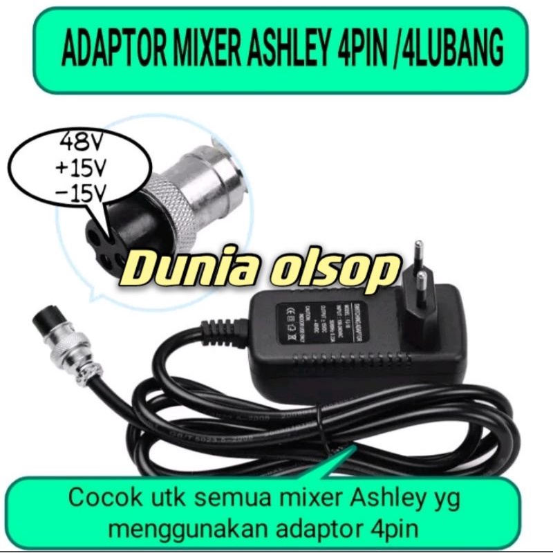 Jual adaptor for mixer 4pin 4 lubang berkualitas | Shopee Indonesia