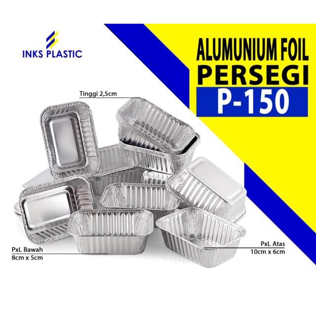 Jual Alumunium Foil Persegi P Pcs Shopee Indonesia