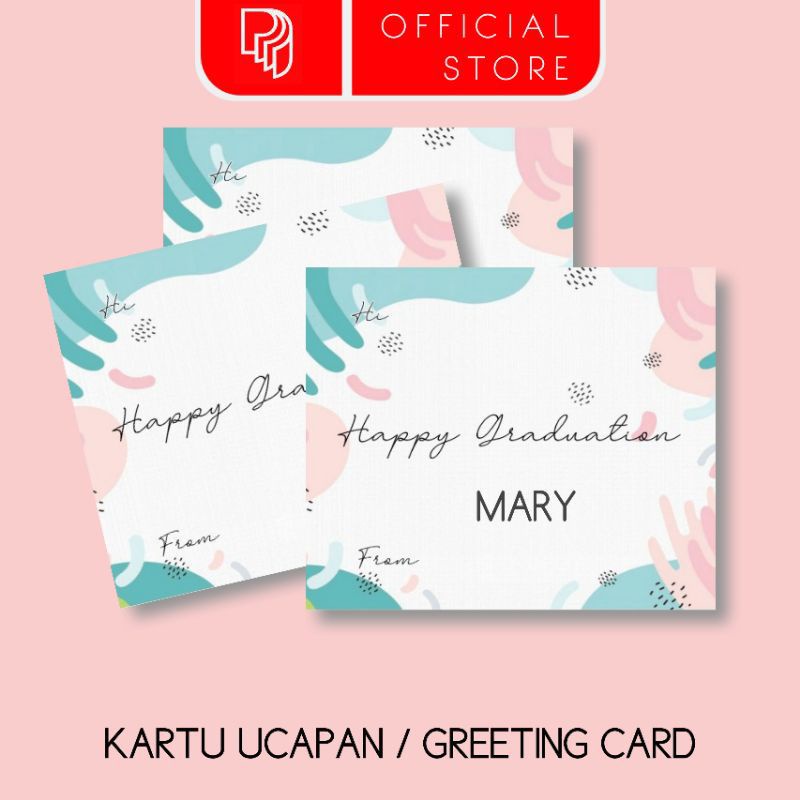 Jual KARTU UCAPAN/GREETING CARD/GIFT CARD/KARTU UCAPAN WISUDA | Shopee ...