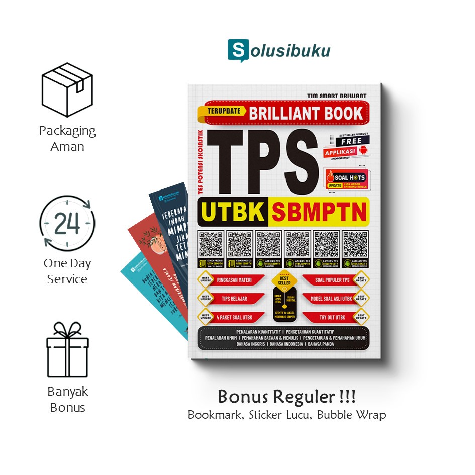 Jual Buku Brilliant Book TPS UTBK SBMPTN (Penerbit Brilliant) | Shopee ...