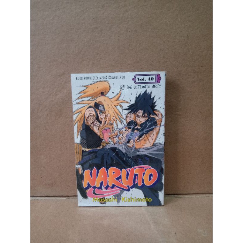 Jual komik naruto vol 40 masashi kishimoto | Shopee Indonesia