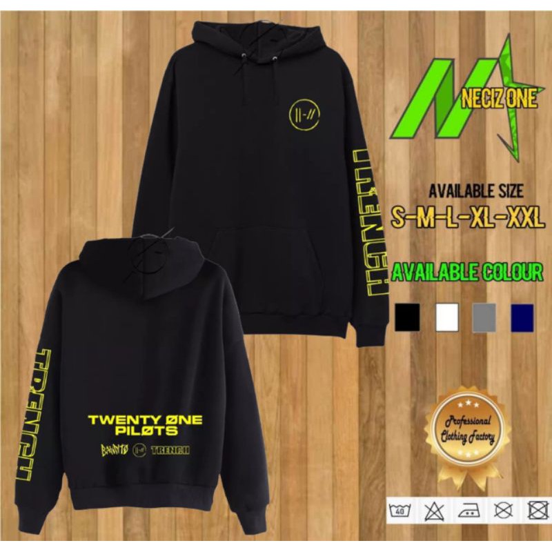 Jual HOODIE JUMPER GRUP MUSIK DUO TWENTY ONE PILOTS BANDITO TRENCH