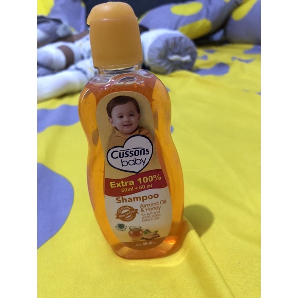 Jual cussons baby shampoo (almond oil & honey) Shopee Indonesia
