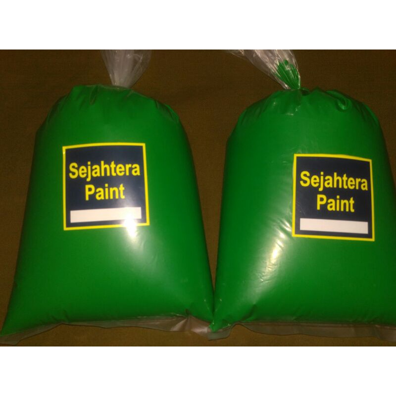 Jual Cat Tembok Kiloan // Hijau Tua Shopee Indonesia