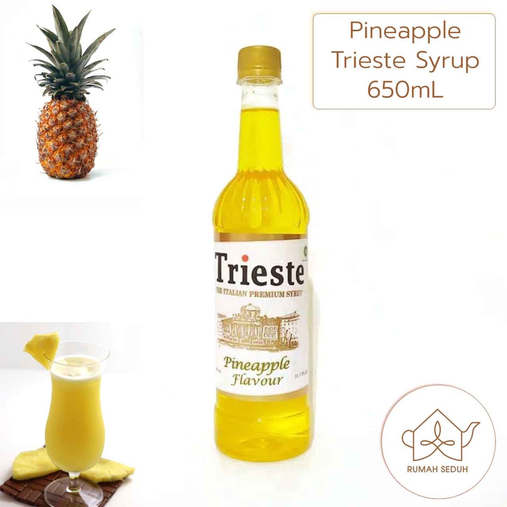 Jual Trieste Italian Syrup 650 Ml Tea And Mojito Syrup Series Mint Lychee Mango 