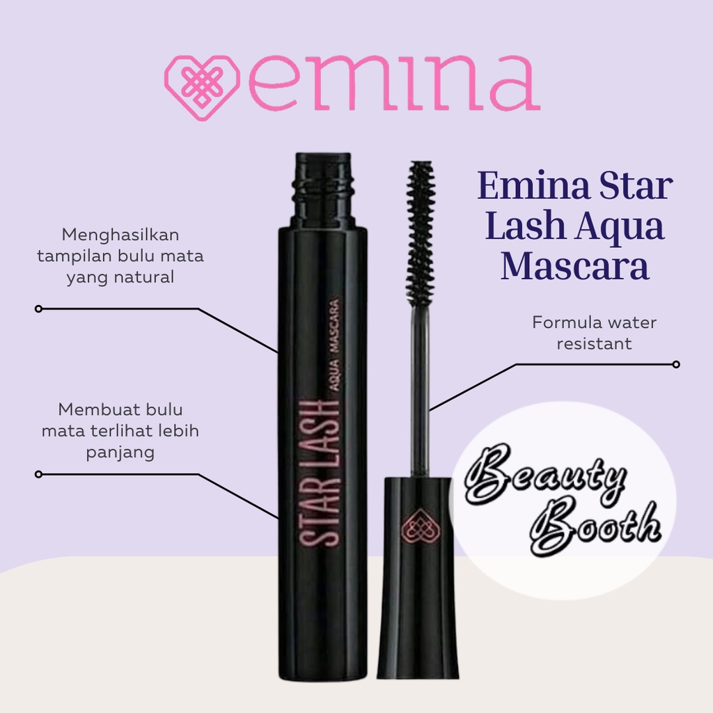 Jual EMINA Star Lash Aqua Mascara / Maskara Emina Shopee Indonesia