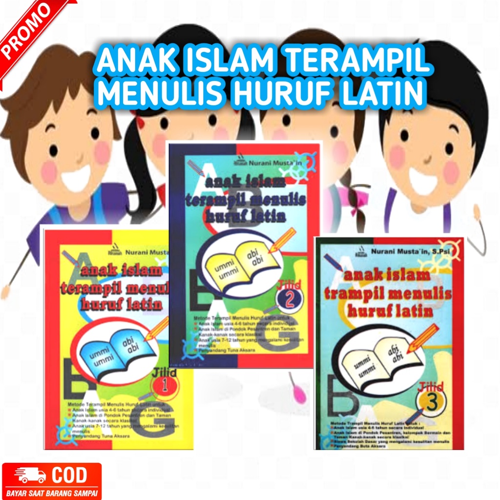 Jual Buku - Anak Islam Terampil Menulis Huruf Latin [STORE NOVEL ...