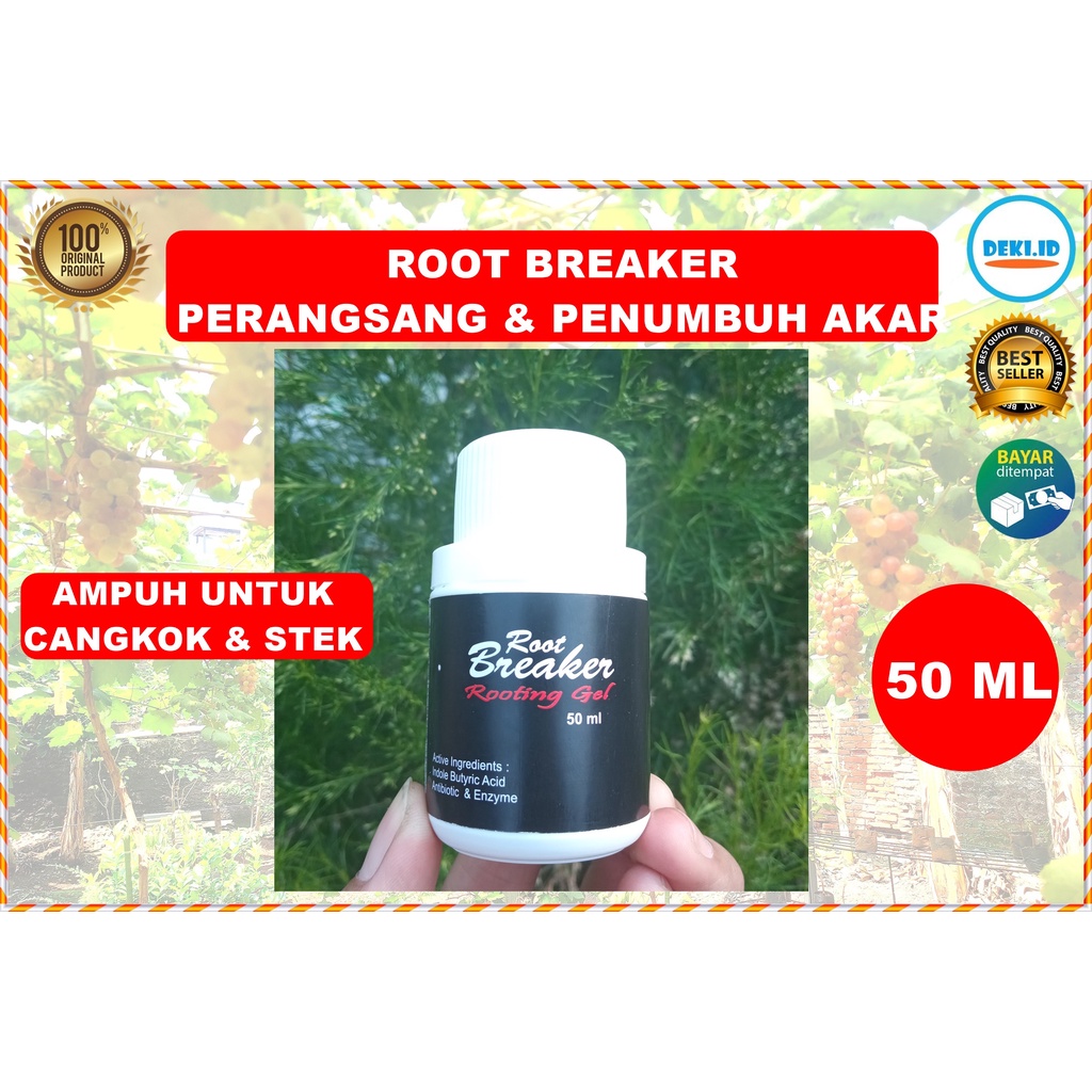 Jual Root Breaker Rooting Gel Original Zpt Perangsang Dan Hormon Pertumbuhan Akar Tanaman L 9 