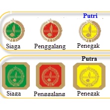 Jual Emblem / Pin / Tanda Topi Pramuka Putra/Putri Mika | Shopee Indonesia
