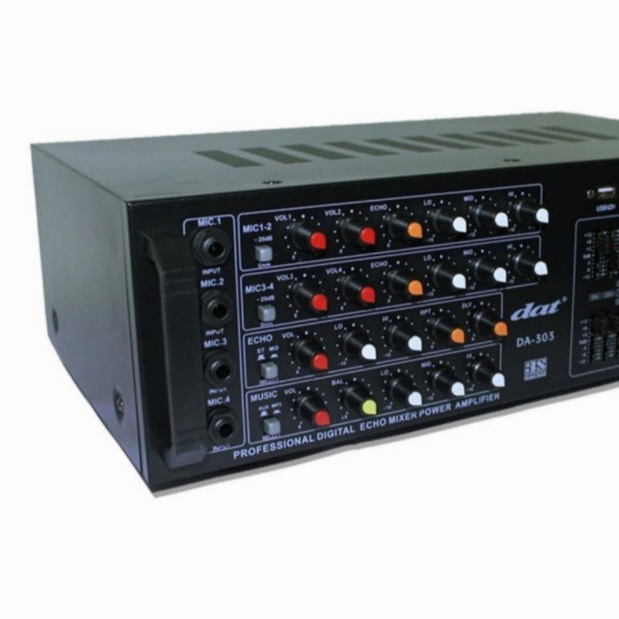 Jual Ampli dat da 303 Power amplifier karaoke da303 Original | Shopee ...