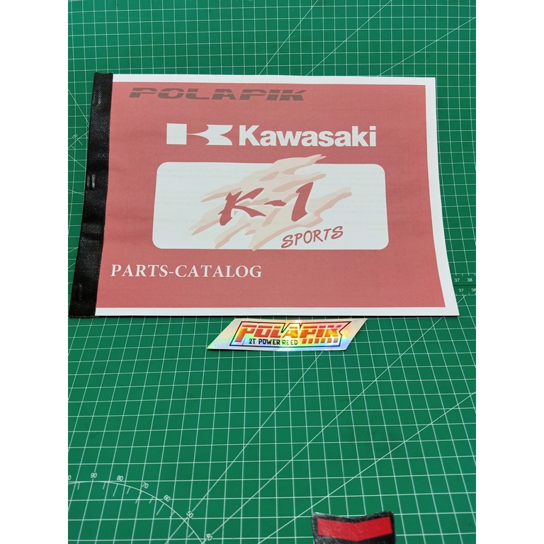 Jual PART CATALOG KAWASAKI K-1 K ONE K1 BUKU PART CATALOGUE KAWSAKI K 1 ...