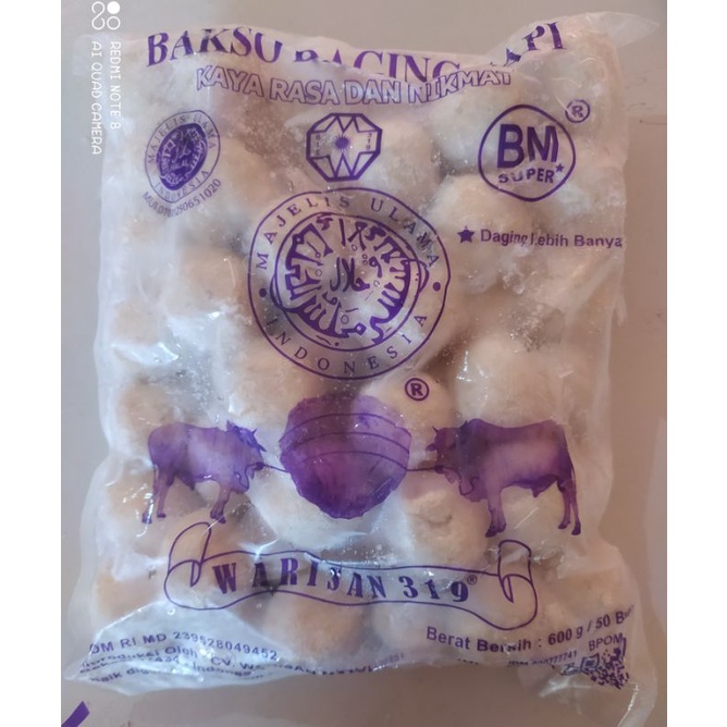 Jual Bakso Warisan 319 Bm Super Isi 50 Butir Shopee Indonesia