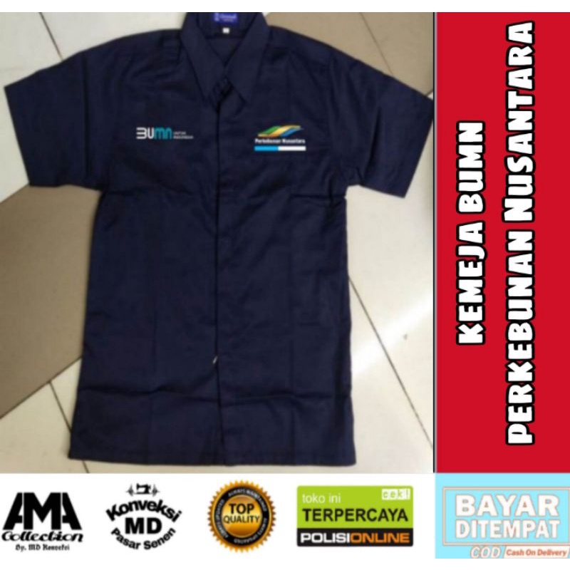 Jual kemeja eksklusif perkebunan Nusantara/seragam eksklusif perkebunan
