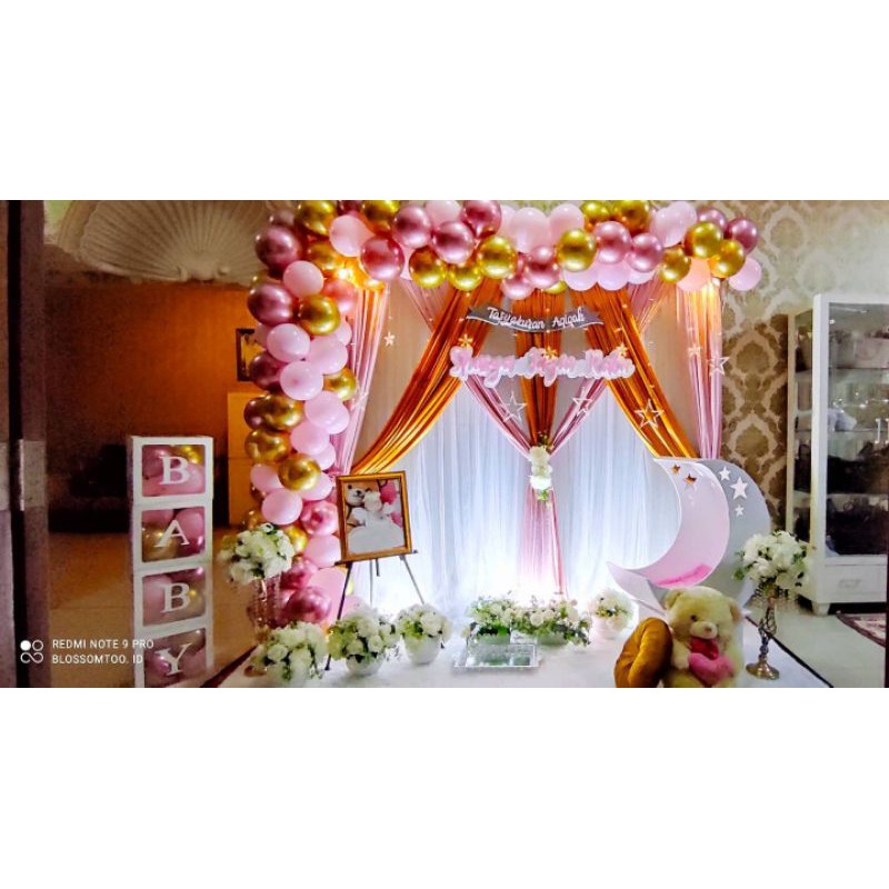 Jual Dekorasi Aqiqah Baby Box Bulan Sabit | Shopee Indonesia