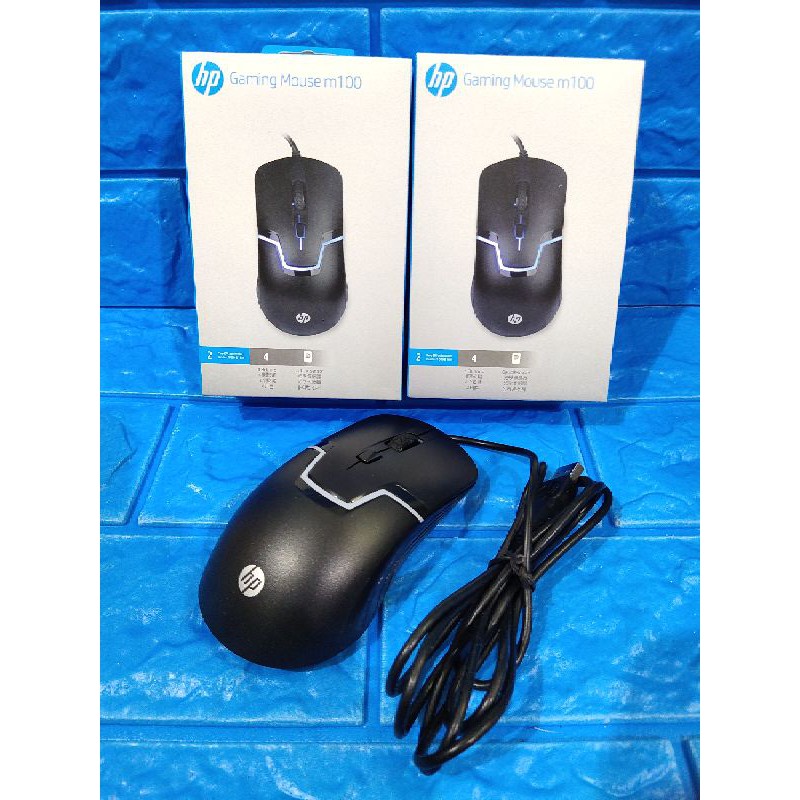 Jual Mouse Gaming HP M100 / MOUSE HP GAMING / MOUSE HP M100 | Shopee