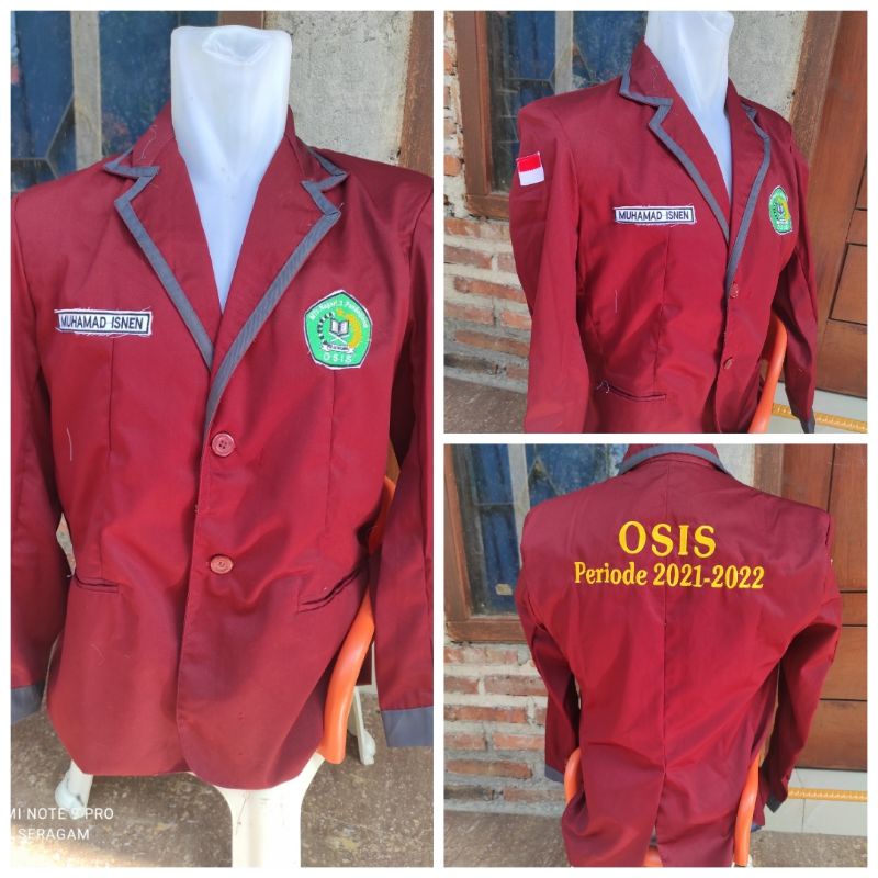 Jual jas almamater jas pmii jas jas sekolah jas pondok jas osis ...