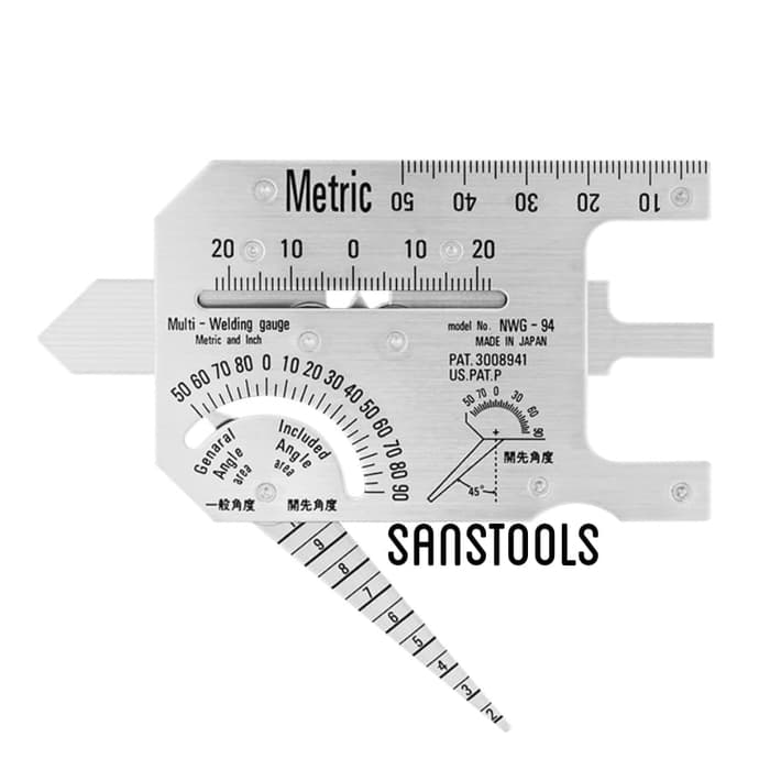 Jual welding gauge NWG94 welder gage gauges Fuji tool Japan NWG94 NGW