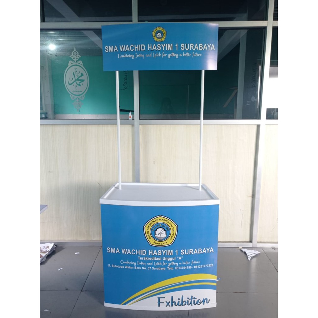 Jual Event Desk Branding Meja Jualan Meja Promosi Portable Booth Shopee Indonesia 1949