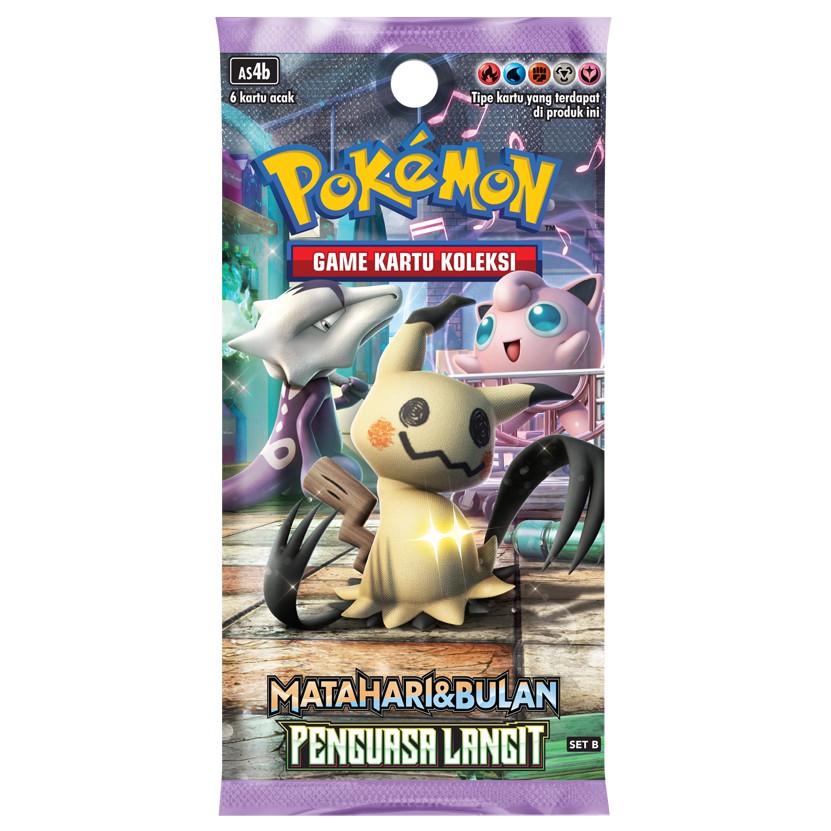 Jual Kartu Pokemon TCG AS4b Booster Pack 4 Set B Penguasa Langit Indonesia  | Shopee Indonesia