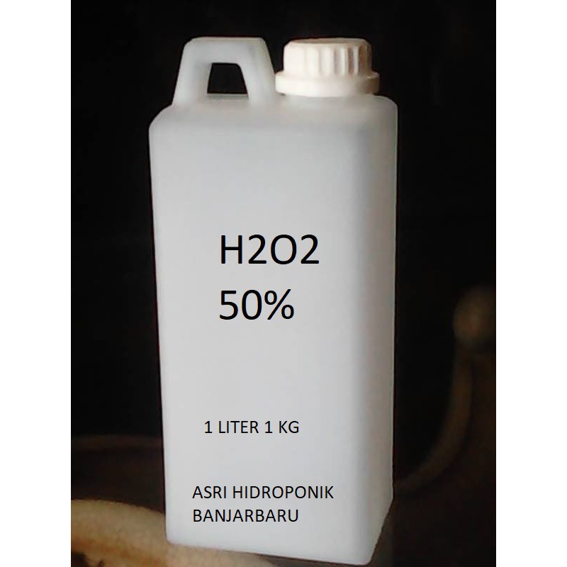 Jual H2o2 50 Hidrogen Peroksida 1 Liter Hydrogen Peroxide Shopee Indonesia