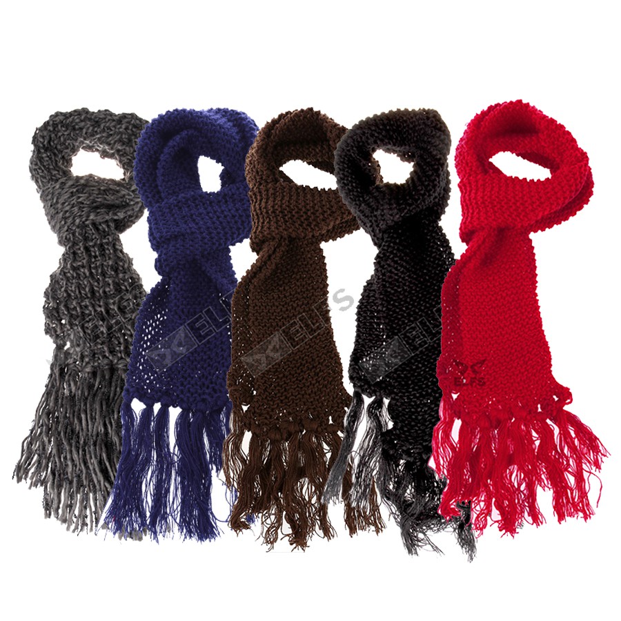 Jual Syal Rajut Simple Unisex / Scarf Hangat | Shopee Indonesia