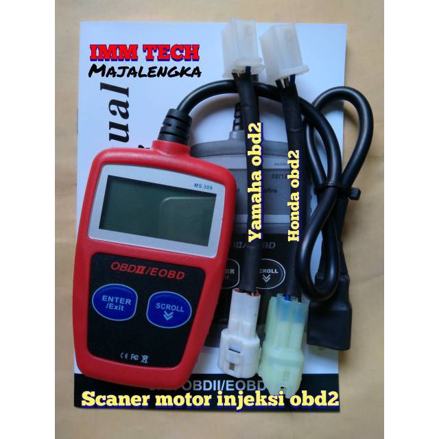 Jual Scaner obd 2 Sepeda Motor 2in1 | Shopee Indonesia