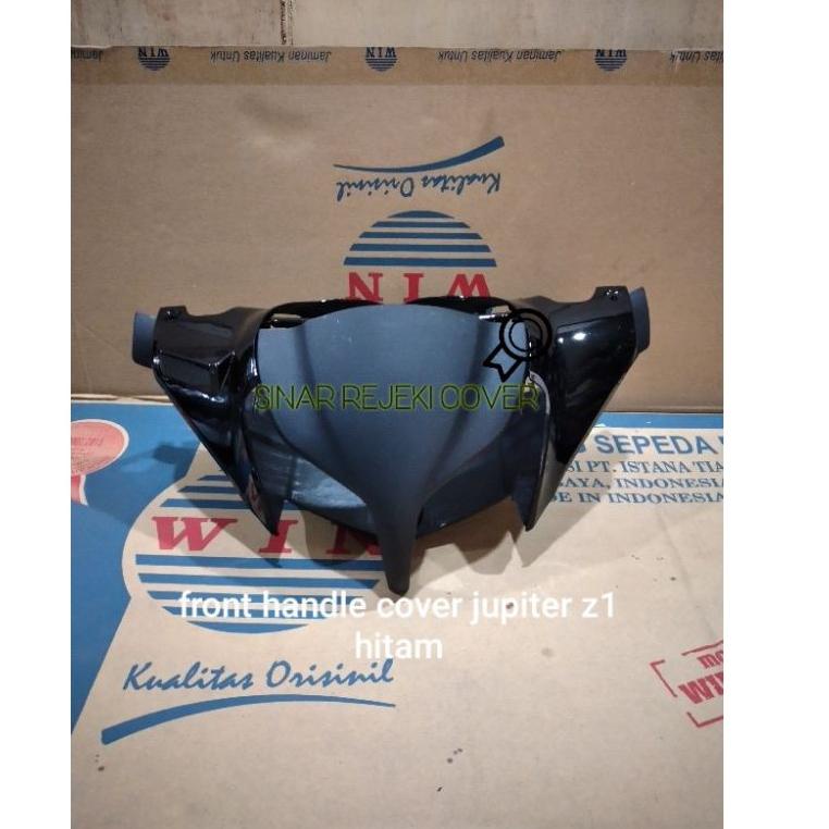 Jual Dijual batok depan / front handle cover jupiter z1 hitam merk win