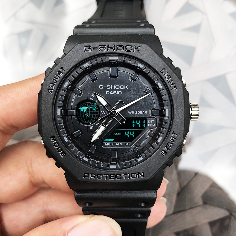 Jual G Shock Casio World Map Digital Sports Led Jam Tangan Pria Tmj Shopee Indonesia 4750