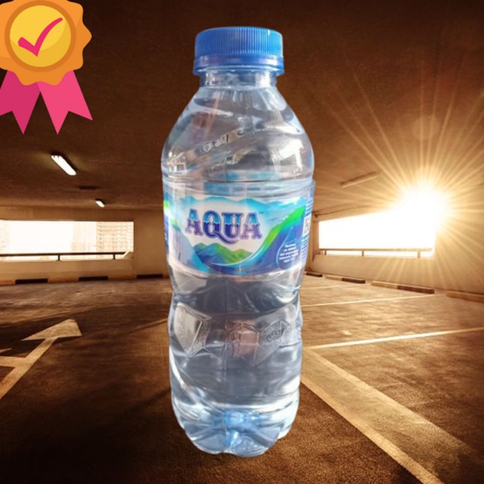 Jual AQUA AIR MINERAL BOTOL 330ML Shopee Indonesia