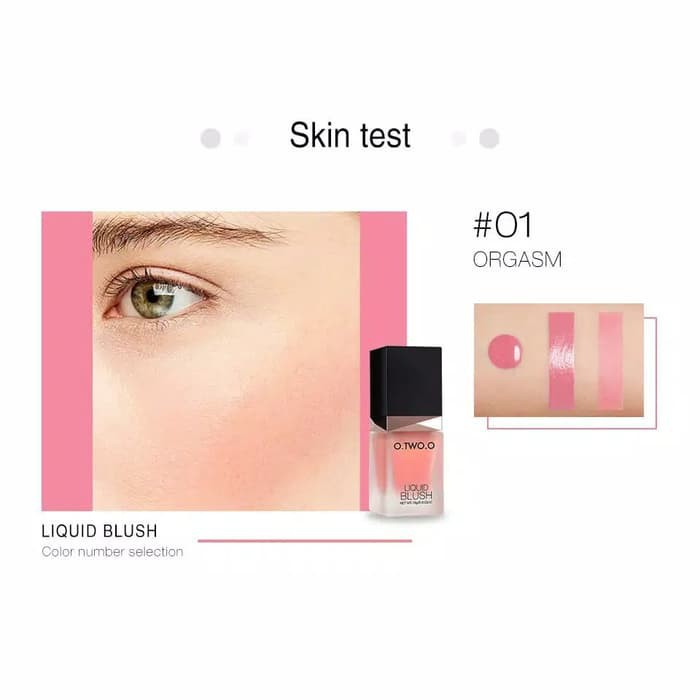 Jual O.TWO.O Blush On Kosmetik Makeup Cair Tahan Lama o two o otwoo ...