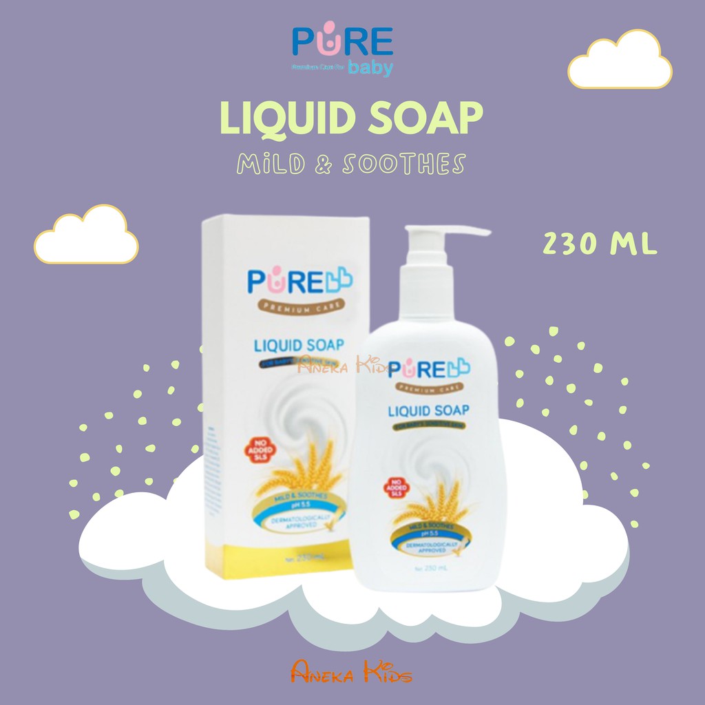 Pure baby best sale liquid soap