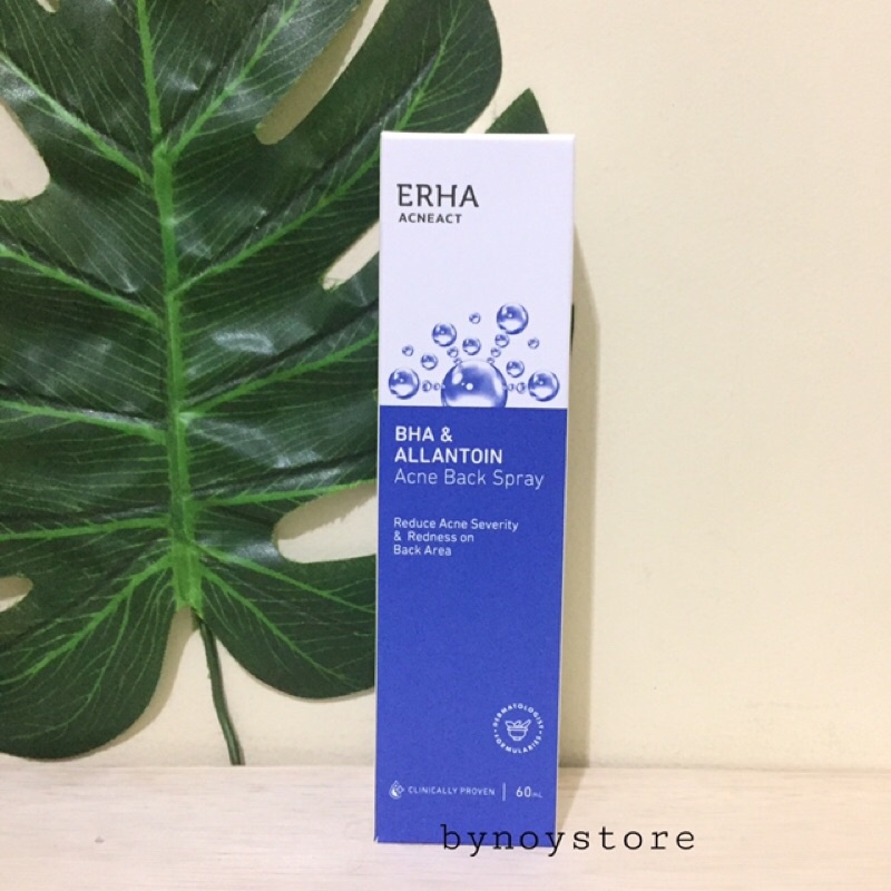 Jual ERHA Acne Back Spray BHA & Allantoin 60ml Shopee Indonesia