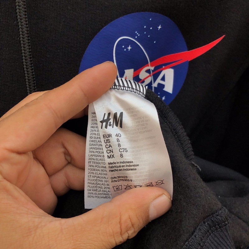 Ciri ciri hoodie nasa original sale