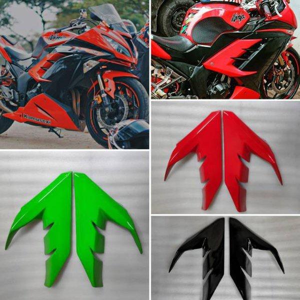 Jual Sirip Fairing Ninja Fi Model Zx Kedok Ninja Fi Model Kondom Tangki Undercowl