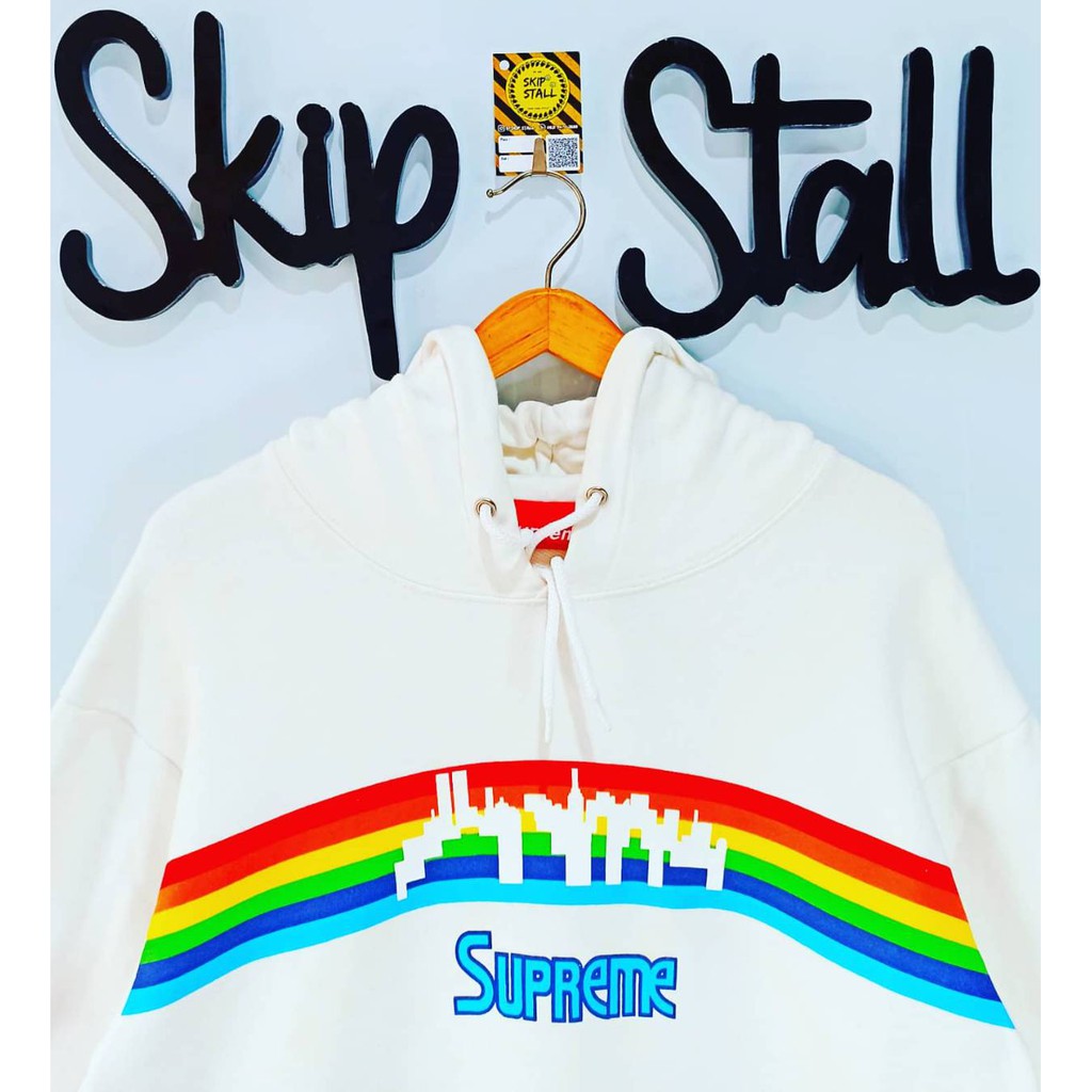 Rainbow supreme hoodie hotsell