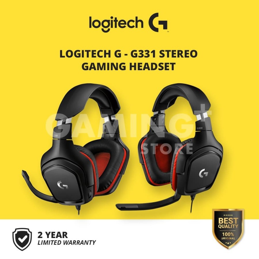 Jual Logitech G331 Stereo Gaming Headset | Shopee Indonesia