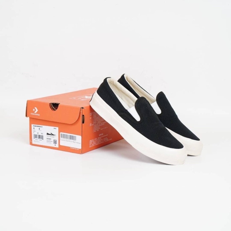 Sepatu Converse Deck Star 67 Slip On Black